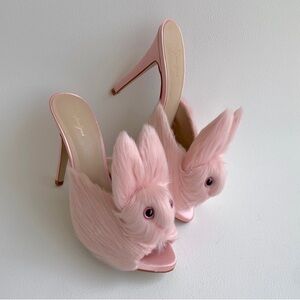 STREETZIES SATEEN BUNNY SLIPPERS - PINK